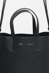 Celine 2017 Leather Small Vertical Cabas Tote Bag