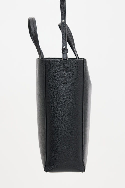 Celine 2017 Leather Small Vertical Cabas Tote Bag