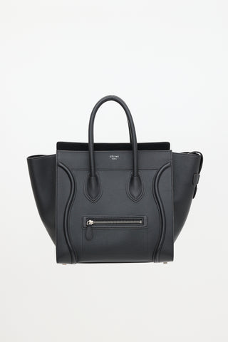Celine 2015 Leather Mini Luggage Tote Bag