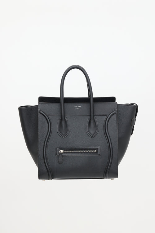 Celine 2015 Leather Mini Luggage Tote Bag