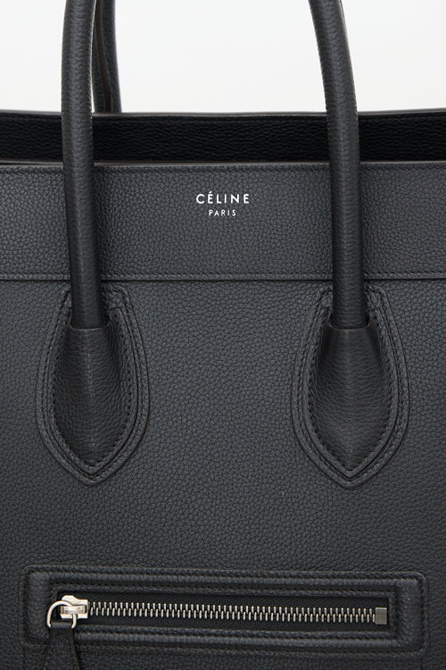 Celine 2015 Leather Mini Luggage Tote Bag