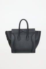 Celine 2015 Leather Mini Luggage Tote Bag