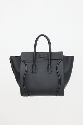 Celine 2015 Leather Mini Luggage Tote Bag