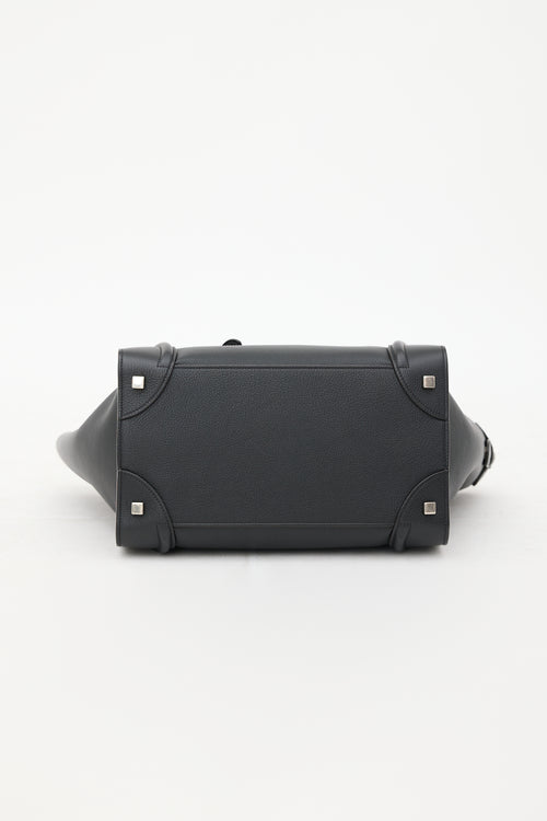 Celine 2015 Leather Mini Luggage Tote Bag