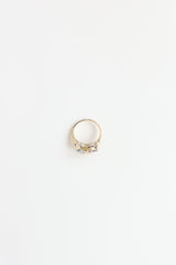 Fine Jewelry 14K Yellow Gold Multi-Stone Cluster Ring