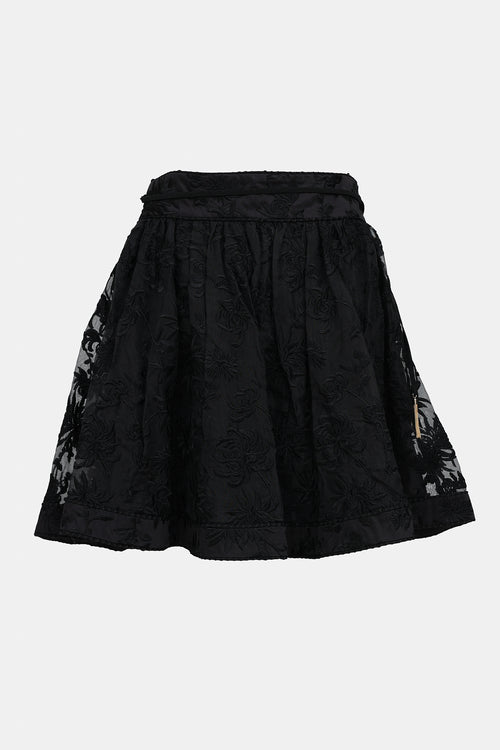 Zimmermann Silk Embroidered  Skirt