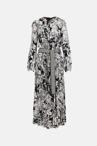 Beate Heymann Floral Belted Dress