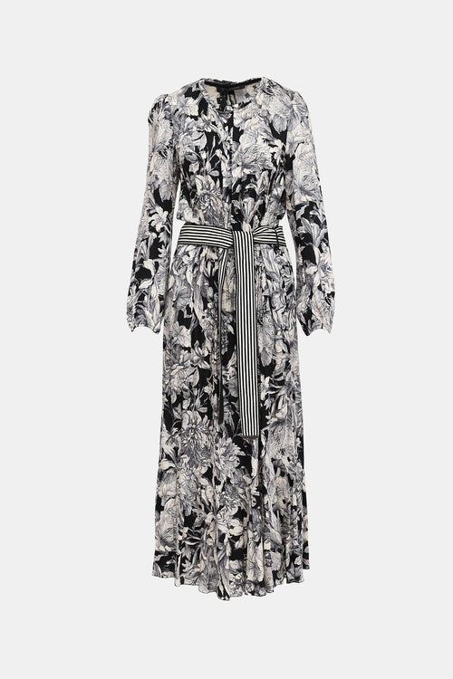 Beate Heymann Floral Belted Dress