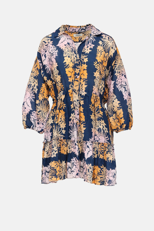 Sandro Floral Mini Dress