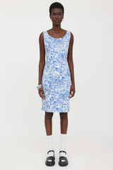 Prada 2011 Tile Print Dress