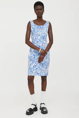 Prada 2011 Tile Print Dress
