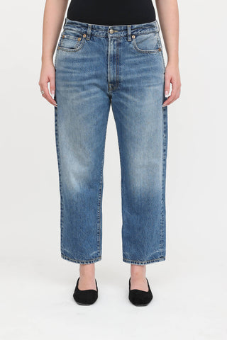 R13 Double Pocket Boyfriend Jeans