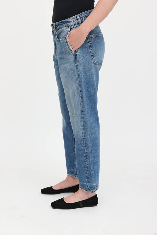 R13 Double Pocket Boyfriend Jeans