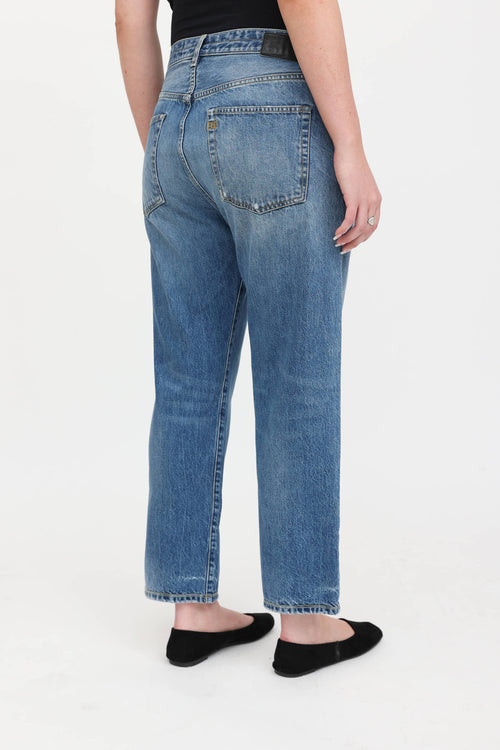 R13 Double Pocket Boyfriend Jeans