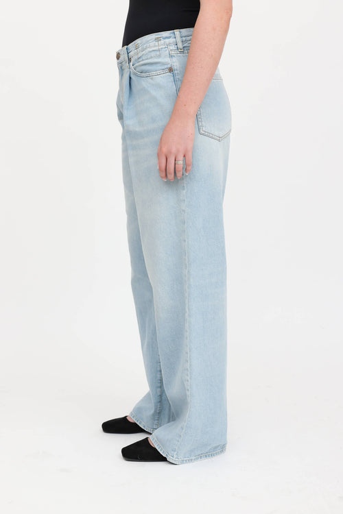 R13 Pleated Jeans