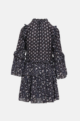 Ulla Johnson Floral Ruffle Dress
