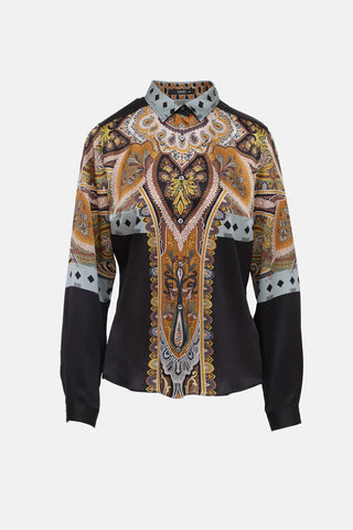 Etro Pattern Button Up Shirt
