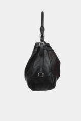 Prada Vitello Belted Shoulder Bag
