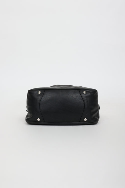 Prada Vitello Belted Shoulder Bag
