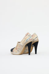 Chanel 2014 Canvas Espadrille Pump