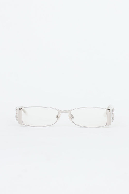 Chanel C. 2000's Rectangular 2112 Glasses