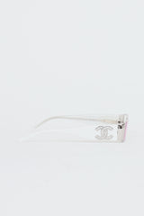 Chanel C. 2000's Rectangular 2112 Glasses