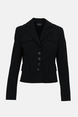 Akris Wool Cropped Blazer