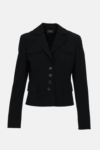 Akris Wool Cropped Blazer
