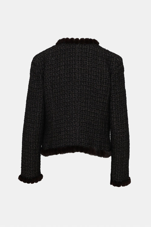 Fall 2003 Tweed & Fur Jacket