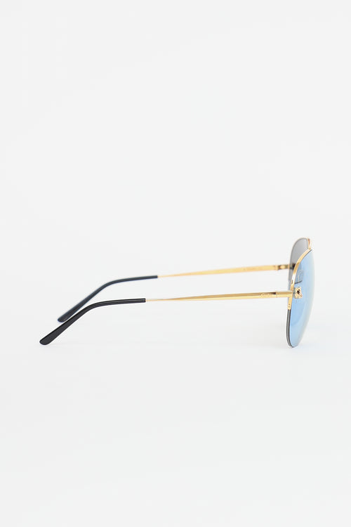 Cartier D15B83C Aviator Sunglasses