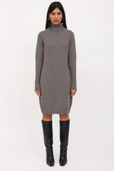 Loro Piana Knit Turtleneck Dress