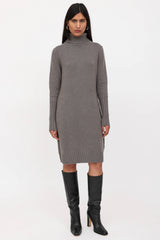Loro Piana Knit Turtleneck Dress