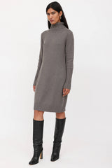 Loro Piana Knit Turtleneck Dress