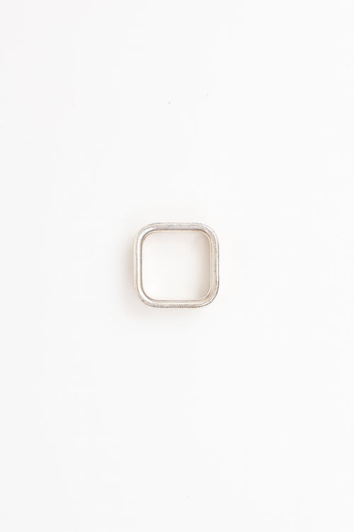 Tiffany & Co. Sterling Silver Square Ring