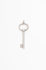 Tiffany & Co. Sterling Silver Open Oval Key Pendant