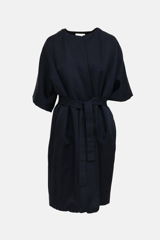 Lanvin Half Sleeve Wrap Coat