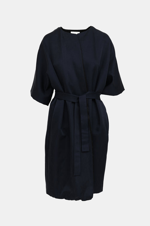 Lanvin Half Sleeve Wrap Coat