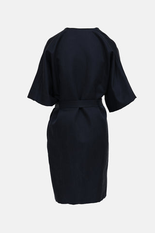 Lanvin Half Sleeve Wrap Coat