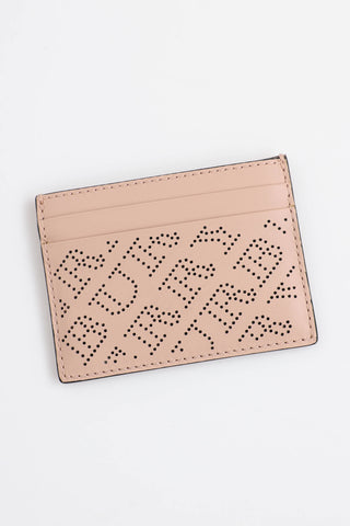Burberry Perforated Card Holder