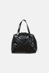 Burberry Patent Baby Quilted Manor Bag