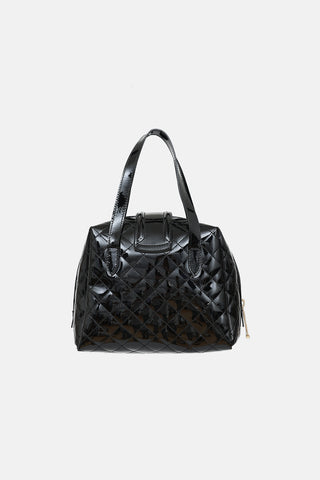 Burberry Patent Baby Quilted Manor Bag