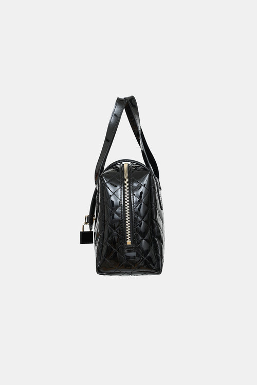 Burberry Patent Baby Quilted Manor Bag