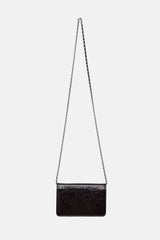 Chanel 2010-2011 Patent Camellia Wallet on Chain