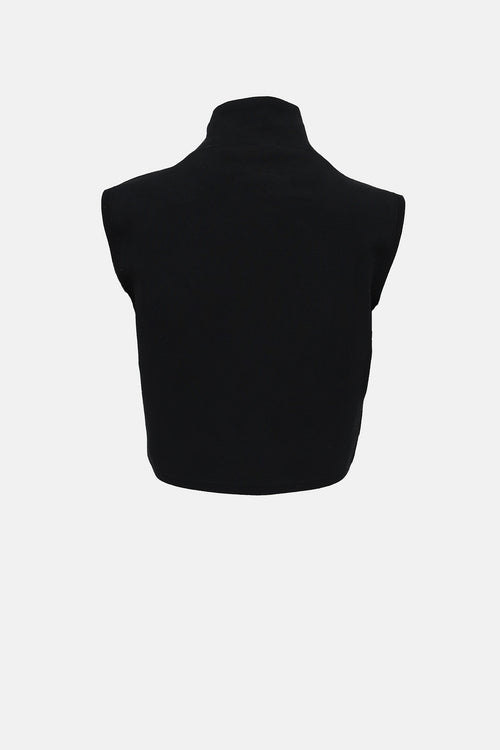 Prada Cropped Zip  Top