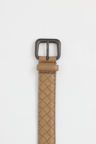 Bottega Veneta Intrecciato Woven Belt