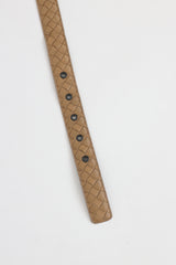 Bottega Veneta Intrecciato Woven Belt