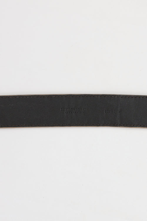 Bottega Veneta Intrecciato Woven Belt