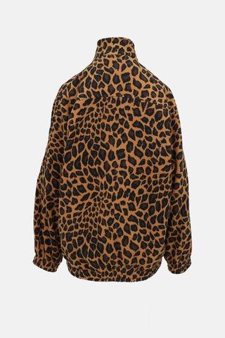 Balenciaga Patterns Fleece Jacket