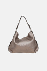 Prada Metallic Vitello Daino Canapa Bag
