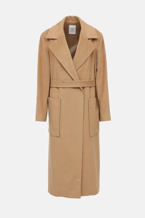 Eleventy Wool Belted Coat